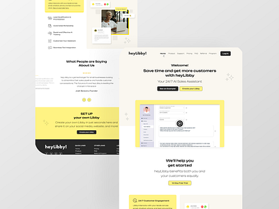 AI startup landing page Ui design ai landing page ui desing ui ui design ux design