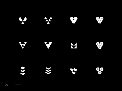 Venturestack Logo Design Research branding graphic design icon identity logo mark symbol