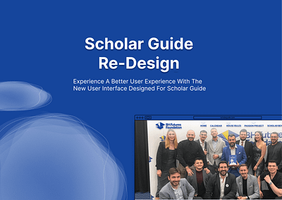 Scholar Guide Re-Design branding figma re design ui ux