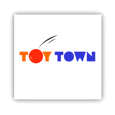 Mockup Logo for Toy Town branding logo typography