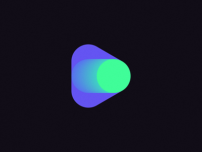 Play Button and Toggle Switch Logo Concept app blockchain branding button crypto fintech gaming gradient icon identity lepisov lettering logo play saas switch tech toggle
