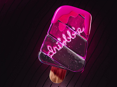 🍧Ice Cream 3d 3ddesign animation creative designcommunity firstpost motion graphics render welcome