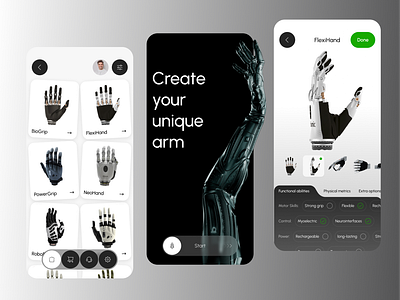 BionicCraft App 2024 app bionic custimization design ui uiux