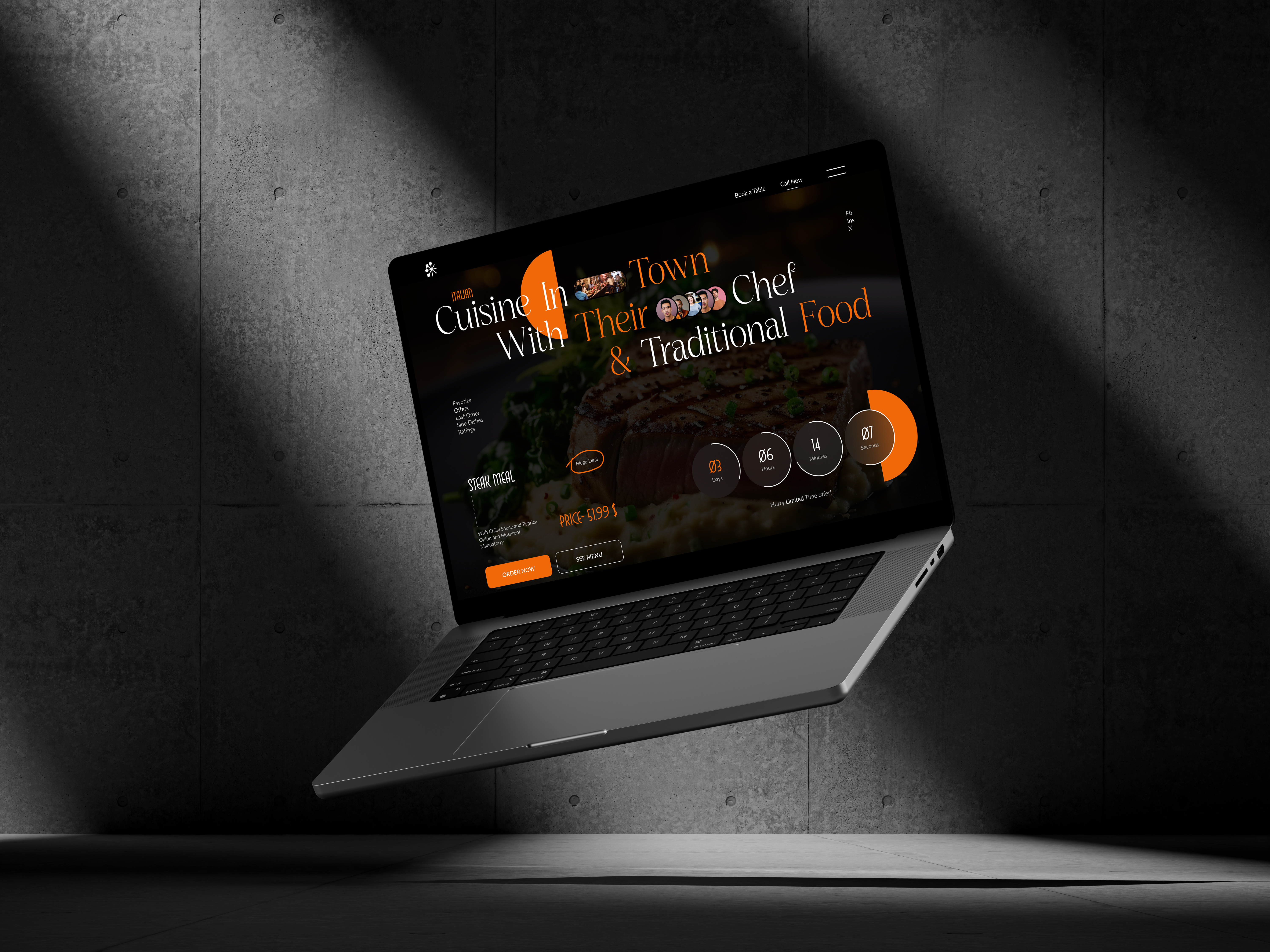 Example of Full Website UI UX Design