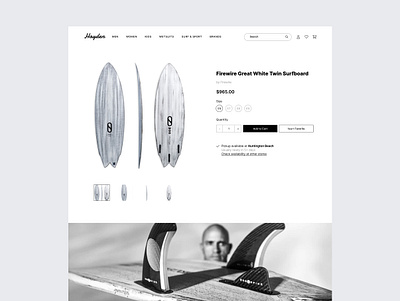 Hayden | Website Design design ui user experience user interface ux website website design