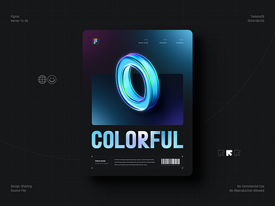 Colorful glass 3d branding color design graphic design icon illustration ui vector