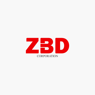 ZBD Logo animation branding design graphic design logo logos monogramlogo typography ui ux vector