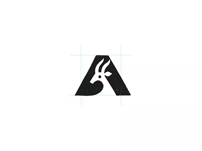 Letter A antelope wild animal typography logo for sale 3d anhdodes animation antelope logo branding design graphic design illustration letter a logo logo logo design logo designer logodesign minimalist logo minimalist logo design motion graphics ui