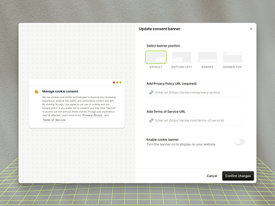 Update cookie consent modal design ui uidesign uidesigner uiux ux uxdesign