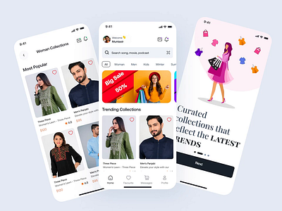 Ecommerce app ui ux design app branding clean design design ecommerce app fashion app logo minimal minimal fashion app motion graphics ui uiux ux uxui