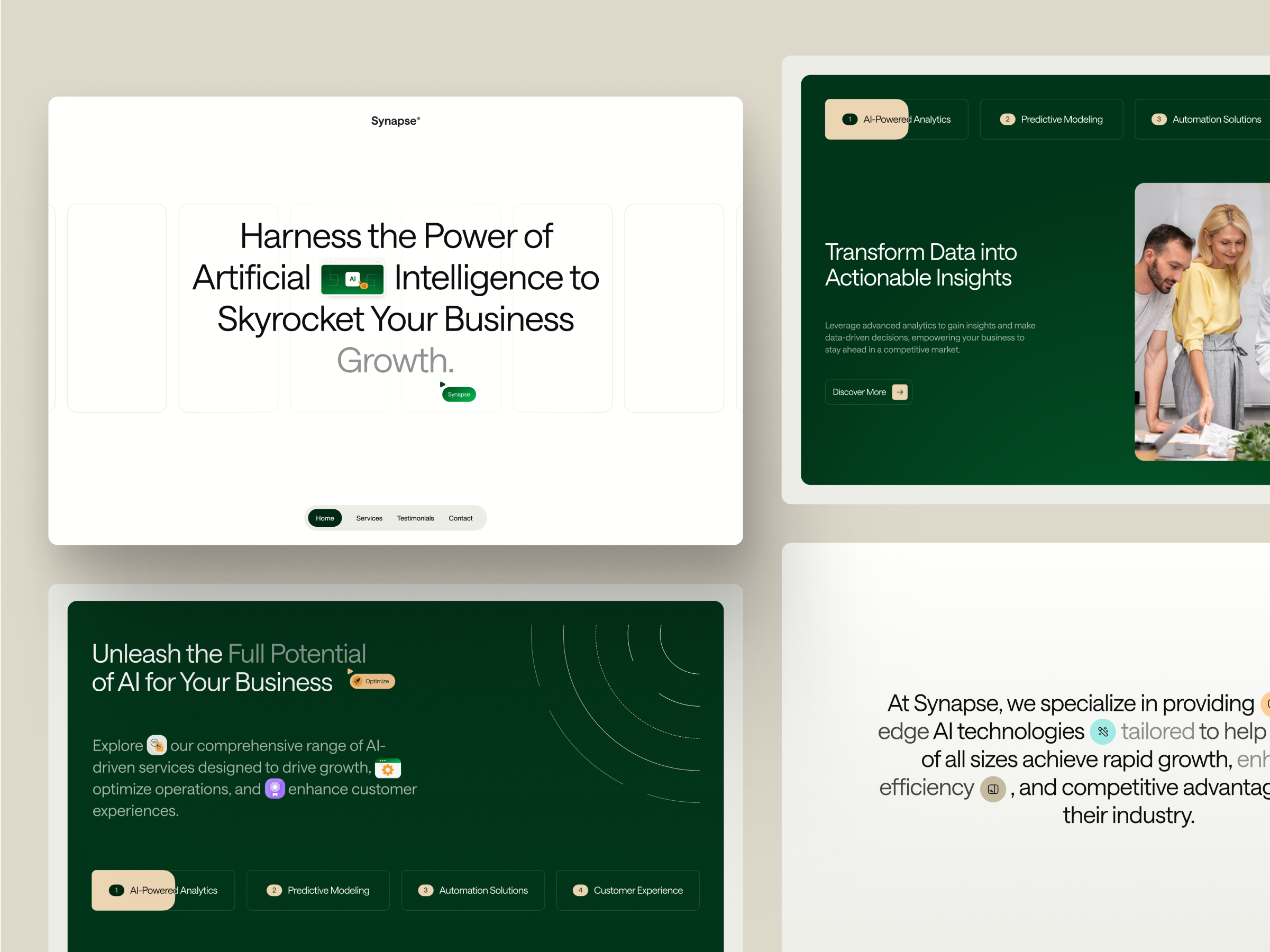 Example of Awesome Landing Page Design