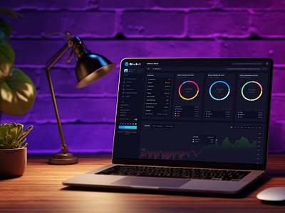 BlockAI Crypto Copy Trading Platform Dashboard React Web App admin dashboard analytics dashboard charts crypto crypto analytics crypto app crypto dashboard crypto trading crypto wallet dashboard dashboard design dashboard ui finance dashboard financial dashboard product design saas dashboard web design web3 web3 app web3 platform
