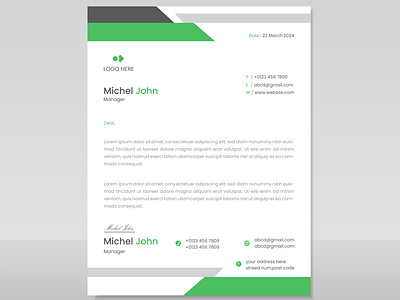 Letterhead Design Template. business letterhead corporate letterhead design letterhead letterhead design letterheads minimal letterhead minimalist letterhead design modern letterhead simple letterhead design