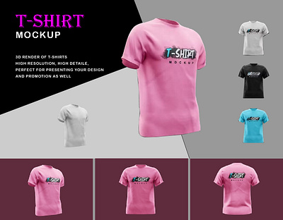 T-SHIRT MOCKUP branding graphic design ui