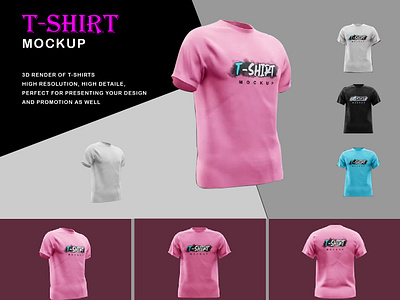 T-SHIRT MOCKUP branding graphic design ui