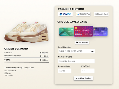 Credit Card Checkout dailyui dailyuichallenge design figma ui uidesign webdesign