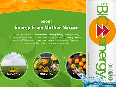 Fruit juices Website 3d animation branding graphic design logo motion graphics ui