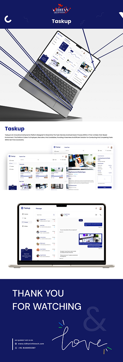 Taskup - Task Management 2024 design figma platform task taskmanagement website