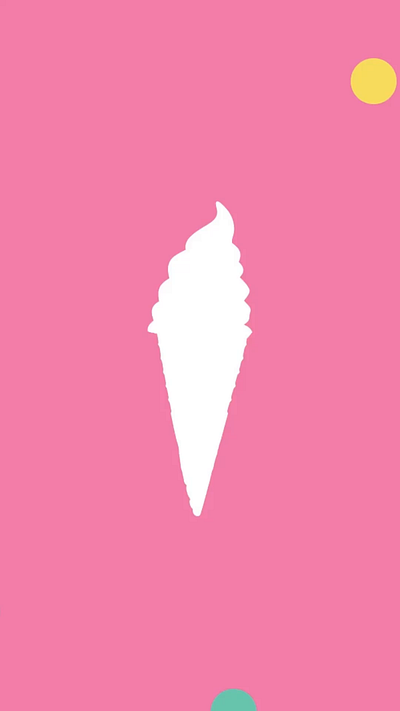 Ice cream - Instagram Reel animation content creation designing duos dubai graphic design ice cream ad instagram instagram reel instagram reels motion design motion graphics promotional video social media