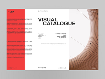 VUIQ - Visual Catalogue branding design illustration ui ui design uid uidaily uidesign uiux ux