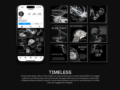 TIMELESS SOCIAL MEDIA DESIGN animation branding graphic design logo motion graphics ui
