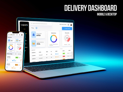 Delivery Tracking Dashboard UI/UX dashboard delivery figma interface miminal mockup ui uiux ux web webapp