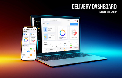 Delivery Tracking Dashboard UI/UX dashboard delivery figma interface miminal mockup ui uiux ux web webapp