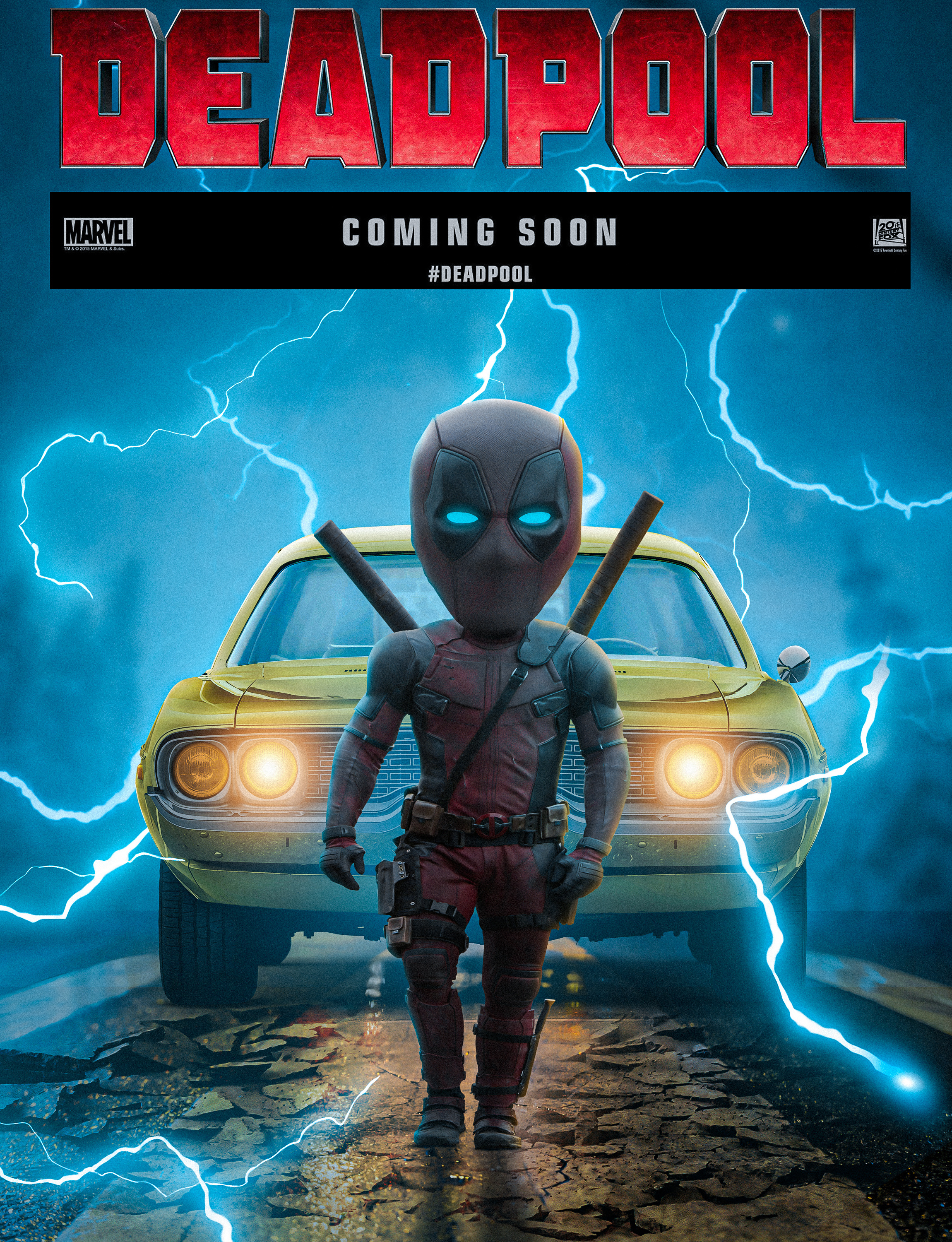 Deadpool photo manipulation. deadpool deadpool manipulation graphic design photo manipulation visualization