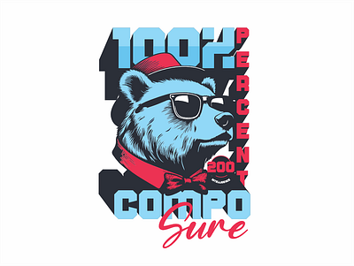 100% COMPOSURE STREETWEAR artwork design illustration streetwear tee tshirt tshirtdesign typography vector