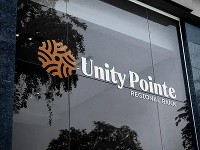 Unity Pointe Regional Bank brand identity brand strategy branding financial financial institution graphic design lettermark logo design logomark ui ui design vector illustration