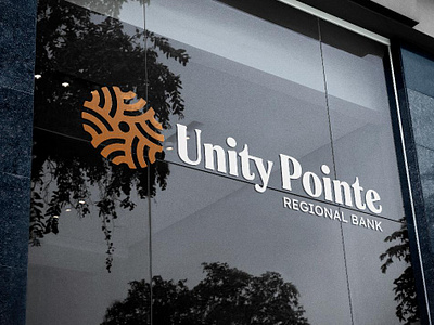 Unity Pointe Regional Bank brand identity brand strategy branding financial financial institution graphic design lettermark logo design logomark ui ui design vector illustration