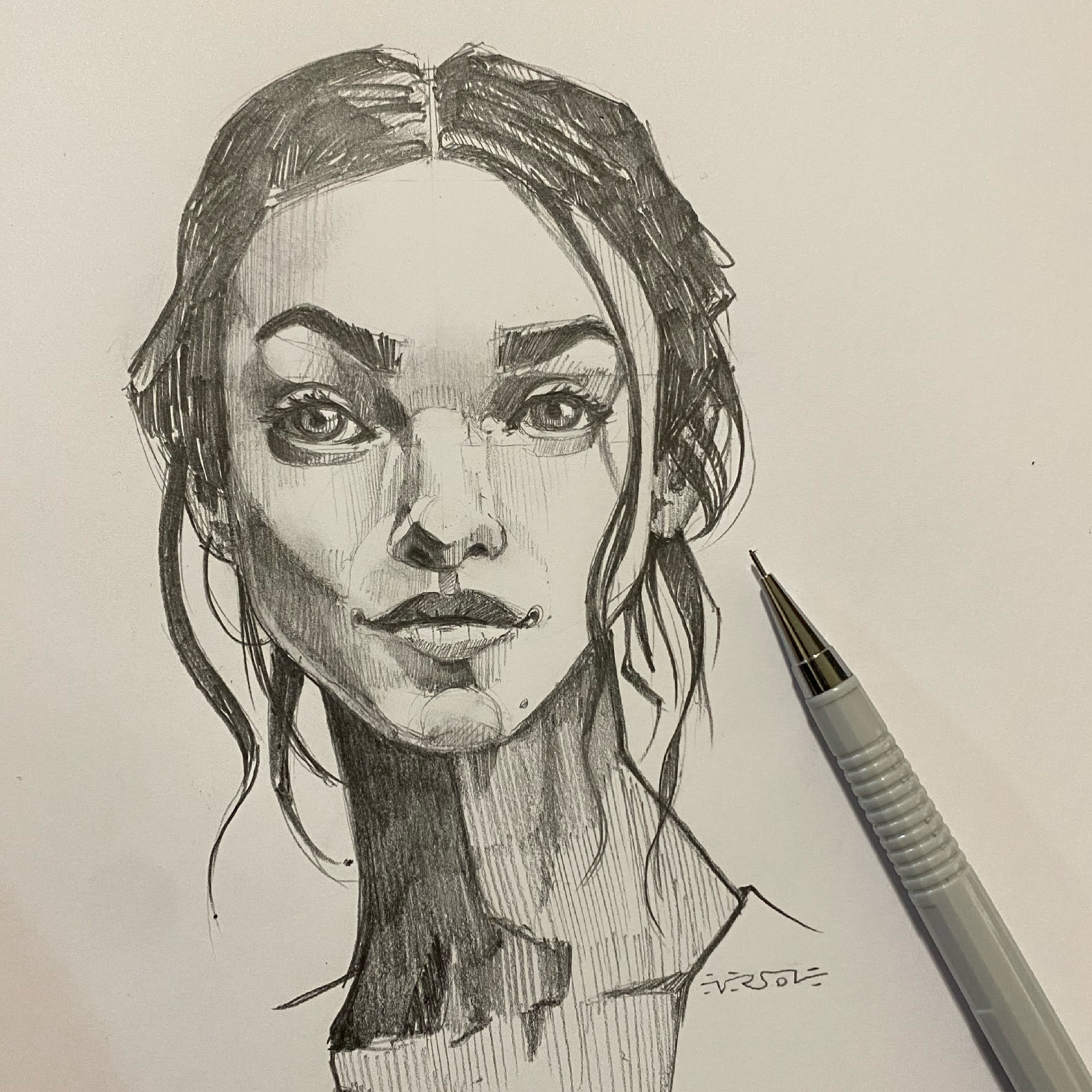 Assorted Portrait Studies art digital art digital media digital painting drawing faces painting people portrait portraiture sketches studies stylized portrait traditional art traditional portrait