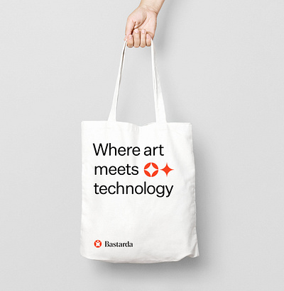 Bastarda B2B Branding alexeymalina b2b branding corporate design corporate identity malina branding merch design tote bag visual language