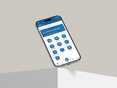 Mockup Bank App bank banking bca mbca mockup