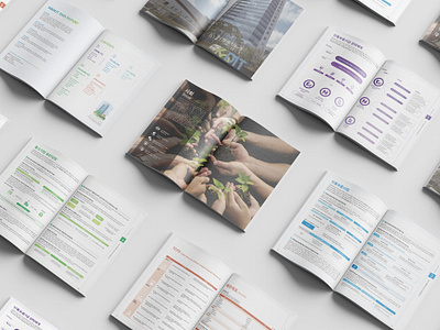 2023-2024 ESG Report Design book book design bookdesign books branding coverdesign flyer graphic design infographic report reportdesign 보고서디자인 인포그래픽