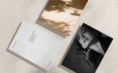 J'MA Store Branding alexeymalina cards fashion brand fashion identity malina branding marketing materials postcard design promo code store branding visual language