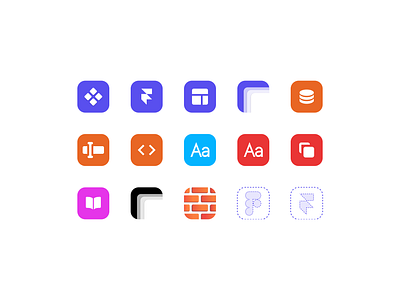 Navbar Icons clean figma framer icon minimal navigation ui kit