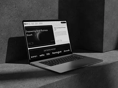 Landing Page for EBUST branding design graphic design landing page ui ux