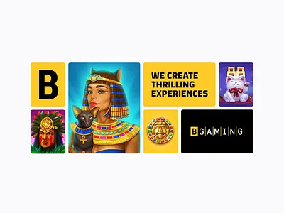 BGaming Visual Concept animation branding gaming graphic design motion graphics