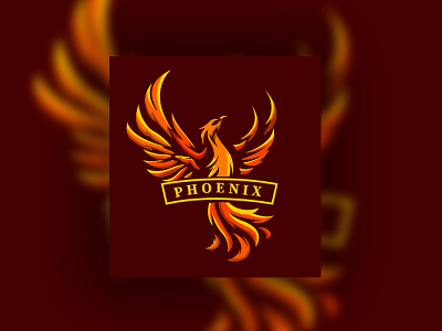 PHOENIX LOGO branding design doodles graphic design icons illustration logo typography ui vector