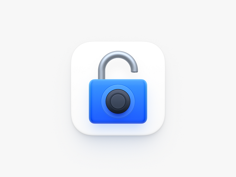 Combination Lock Icon bigsur icon big sur icon combination lock ios icon iphone icon mac icon macos icon osx icon master lock operating system icon os icon password security assistant realistic icon app icon safe deposit box sandor skeu icon skeuomorph icon skeuomorphism icon user interface icon ui icon gui