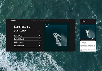 Bellini Group graphic design ui web