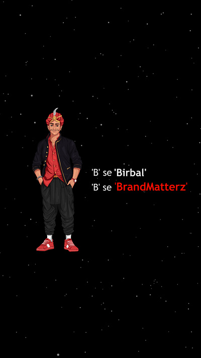 B se Birbal B se BrandMatterz - BrandMatterz Mascot advertising birbal birbal mascot branding brandmatterz brandmatterzpune design graphic design marketing social media