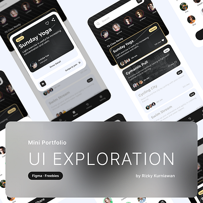 UI Design Exploration design minimal mobile design ui ui mobile ui ux ui ux design ux web web design website website design