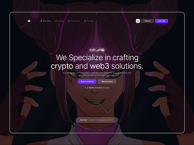 Our Memecoin Studio website base crypto crypto meme design illustration landing page meme meme website memecoin studio token ui website