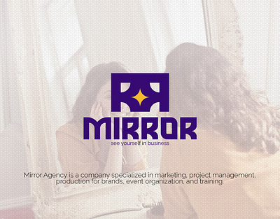Brand Identity Design | Mirror Brand algeria brand design brand identity branding fonts graphic design logo design marketing agency mirror logo patterns presentation social media design visual identity