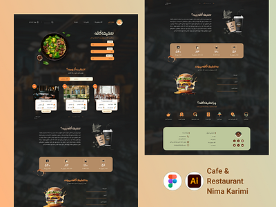 Discount ticket offering platform for cafes and restaurants branding cafe design figma graphic design ui uiux ux website