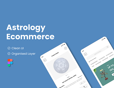 Astrology E-commerce App app branding design graphic design ui ux