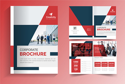 product catalog, prospectus design, brochure, company profile stylish