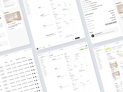 Offers + Invoices | Mindall CRM automation crm design digital finances inspiration invoice lead management mobile offer overdue payment productivity property proptech real estate template ui ux